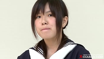 Unintentional spycam captures an inexperienced nude picture shoot in a sailor uniform